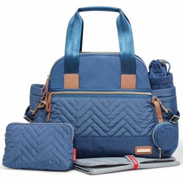 Previjalni set 6 v 1 Skip Hop Dusk Blue